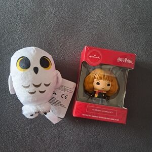 Hallmark Harry Potter Figurine with Red and Yellow Scarf